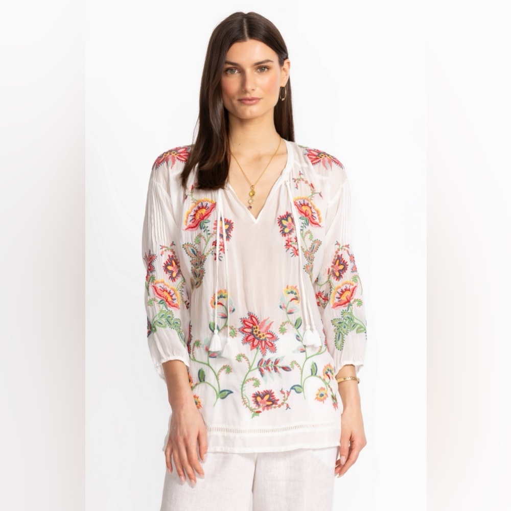 NWT Johnny Was MARGOT BLOUSE